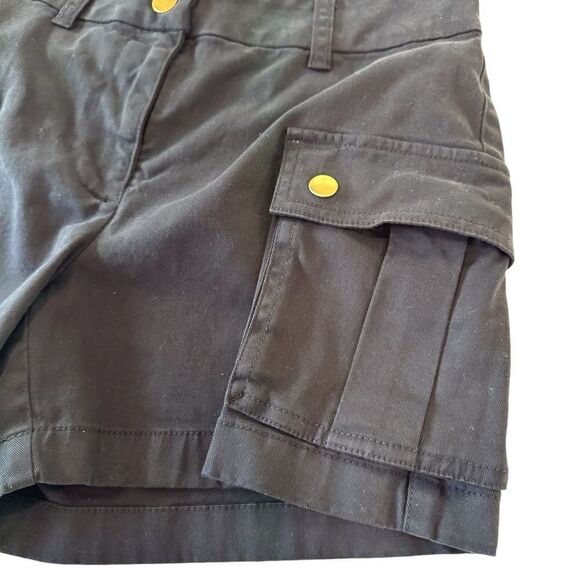 J. Crew Black 4" Cargo Chino Shorts, 0 - Picture 2 of 9